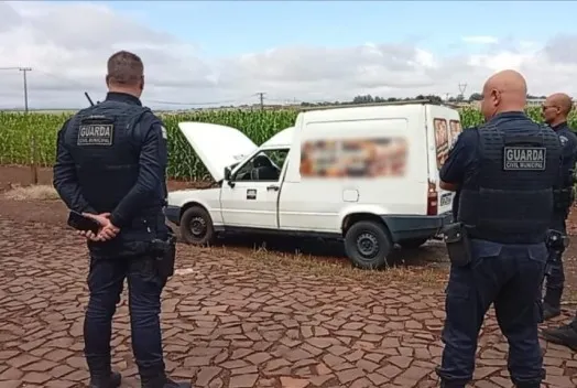 Fiorino furtada em Arapongas é encontrada abandonada às margens da BR-369