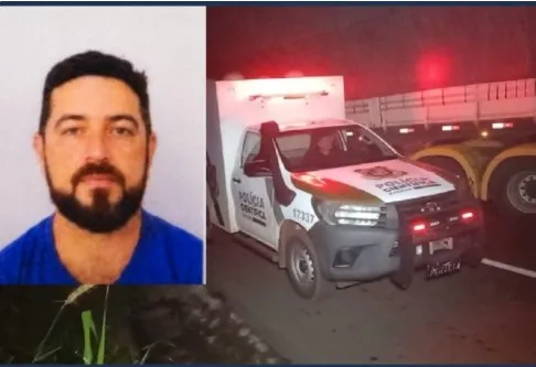 Caminhoneiro morre após grave acidente no Contorno Sul da BR-376, em Apucarana