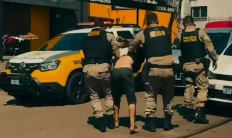 Homem encontrado ferido e sem roupas em Londrina era procurado pela Justiça