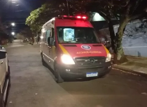 Homem fica ferido após atropelamento no Jardim Flamingos, em Apucarana