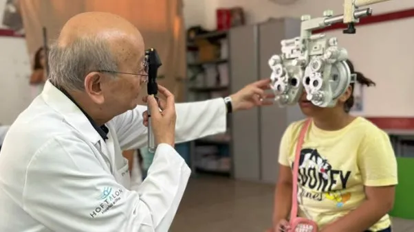 Projeto do Hoftalon leva consultas oftalmológicas gratuitas para crianças da Zona Sul de Londrina