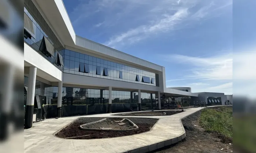 Obras do novo Hospice e Casa de Apoio de Guarapuava entram na fase final