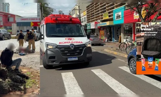 Discussão em lanchonete termina com dois homens feridos por faca em Arapongas